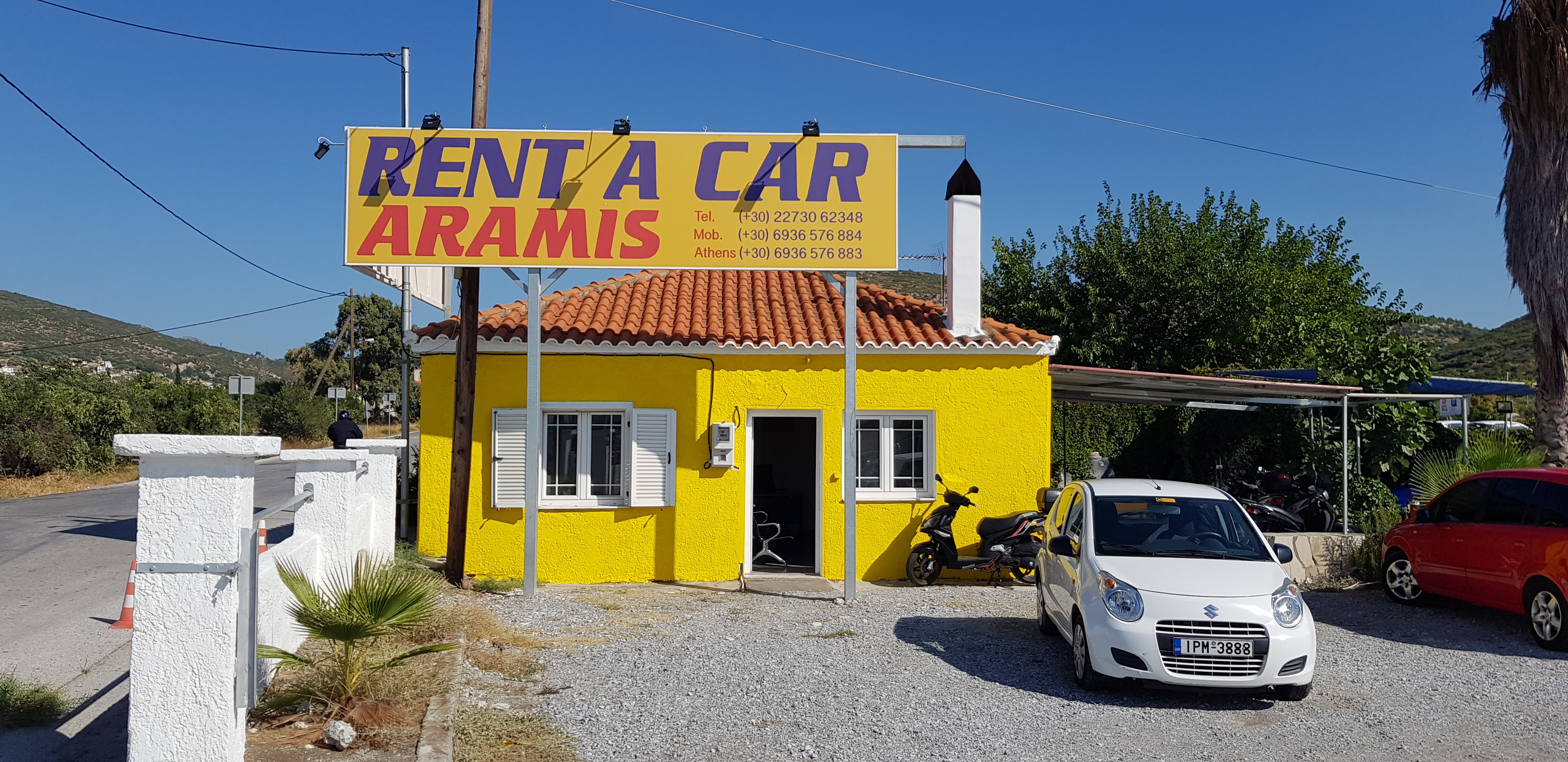 Aramis Airport car rental office